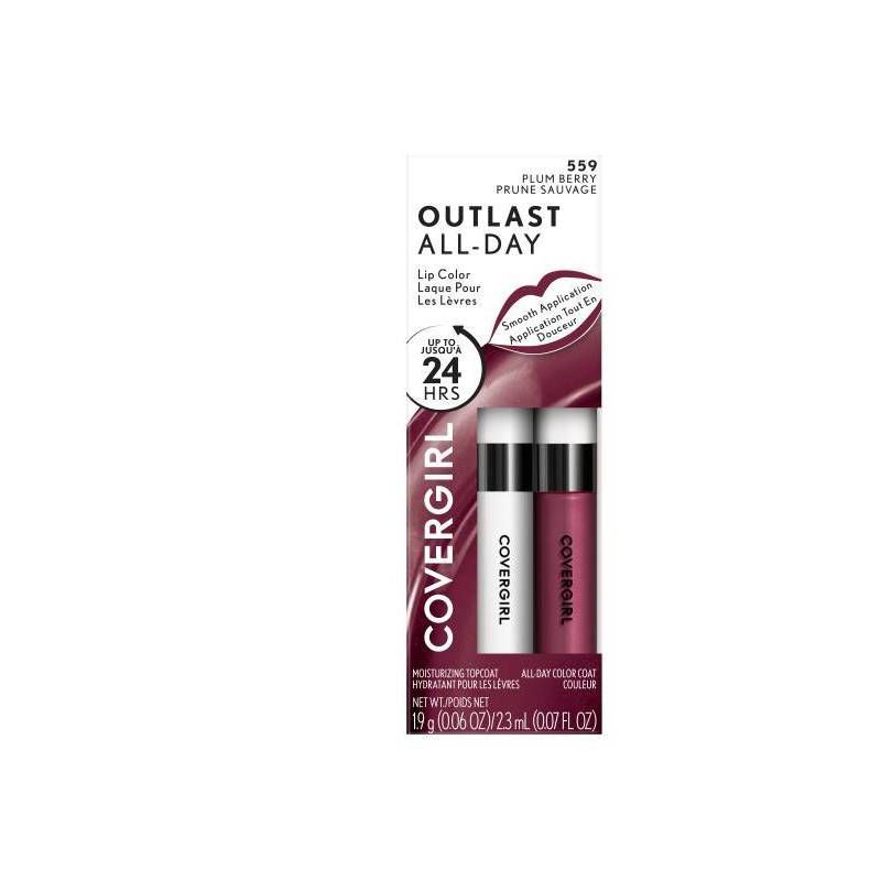 COVERGIRL Outlast All-Day Lip Color withTopcoat - 0.077 fl oz, 1 of 13