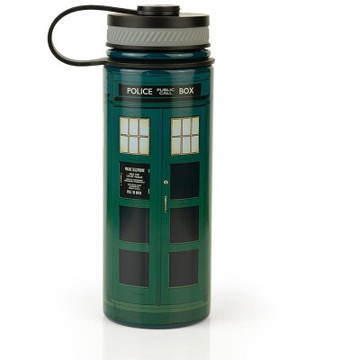 Seven20 Doctor Who 13th Doctor Tardis Stainless Steel Water Bottle