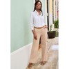 Jessica London Women's Plus Size Stretch Cotton Chino Wide-Leg Trouser - 4 of 4