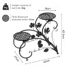 Artloge 4 Tiers Heavy Duty Metal Plant Stand Industrial Style Flower Pot Holder Rack for Garden Balcony Patio Office Decor Space-Saving - 3 of 4