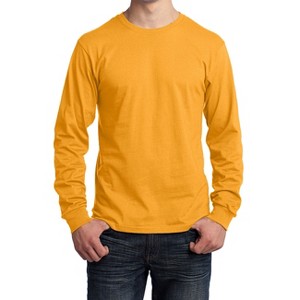 Mafoose Men's Long Sleeve Core Cotton Tee - 1 of 4