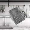 LunaLulinlk Silicone Dish Drying Mat for Kitchen Counter, Drying Mat with Drain Lid, Dish Drying Pad for Multiple Usage (16”X13”Grey ) - 3 of 4