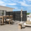 PexFix Metal Freestanding Privacy Screen Garden Fence For Deck Patio Balcony Outdoor Privacy Panel Louvered Design - 3 of 4