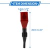 Unique Bargains Universal Automotive Oil Funnel for Engine Oil Diesel Kerosene Gasoline Plastic 11.02"x1.73" - 3 of 4