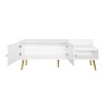 CAVINAS Storage Bench Shoe Rack Hidden Storage and Upholstered Cushions for Entryway Bedroom - 4 of 4