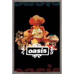 Trends International Oasis - Dig Out Your Soul Framed Wall Poster Prints - 1 of 4