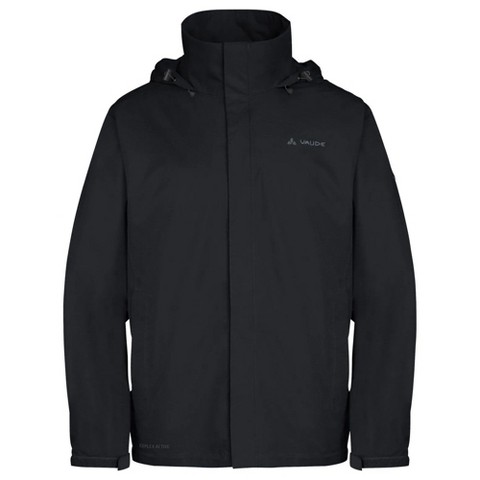 VAUDE Men's Escape Light Rain Jacket - Black - Xlarge