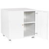 NicBex 2-Door File Cabinet with Lock Mobile Storage Cabinet Mobile Under Desk Storage Filing Cabinet for Home, Office - 4 of 4