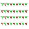 4E's Novelty 4 Pcs Football Flag Banner - No DIY 9ft Football Pennant Banner, Perfect for Game Day Decorations - 4 of 4