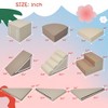 LOVSON 9-piece soft foam crawling and climbing toy set, suitable for toddlers as indoor games and crawling mats for children's play areas - 3 of 4