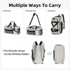 Gym Bag for Men & Women, 35L Sports Duffle Bag for Travel,4 in 1 Weekender Bag,Overnight Backpack - 3 of 4