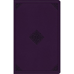 ESV Value Thinline Bible (Trutone, Lavender, Ornament Design) - (Leather Bound) - 1 of 1