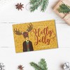 Pipilo Press 48 Pack Cute Woodland Animal Christmas Cards with Envelopes, 4 x 6 inches, 6 Designs Merry Xmas Note Cards - 2 of 4