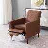 CENGHU Mid-Century Modern Recliner Chair for Adults, Comfy Modern Accent Armchairs, Accent Chair, Single Sofa Chair for Living Room, Bedroom - 3 of 4