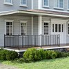 APRILSOUL Black Metal Flat Railing Kit for Porch, Balcony, Deck without Post - 2 of 4