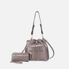 MKF Collection Larissa Vegan Leather Women’s Bucket Hobo Handbag with Wallet by Mia K - 2 of 4