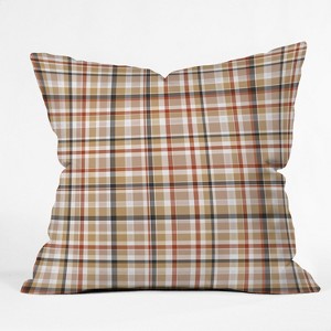 Lisa Argyropoulos Weave Oversize Square Throw Pillow Brown - Deny Designs