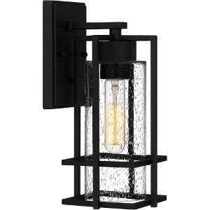 Quoizel Lighting Damien 1 - Light Sconce in  Earth Black - 1 of 3