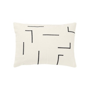 Oversize Geometric Throw Pillow Cover - Rizzy Home - 1 of 4