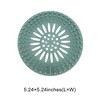 Unique Bargains Drain Strainer Round Drain Strainer TPR 5.24"x5.24" 1 Pc - 3 of 4