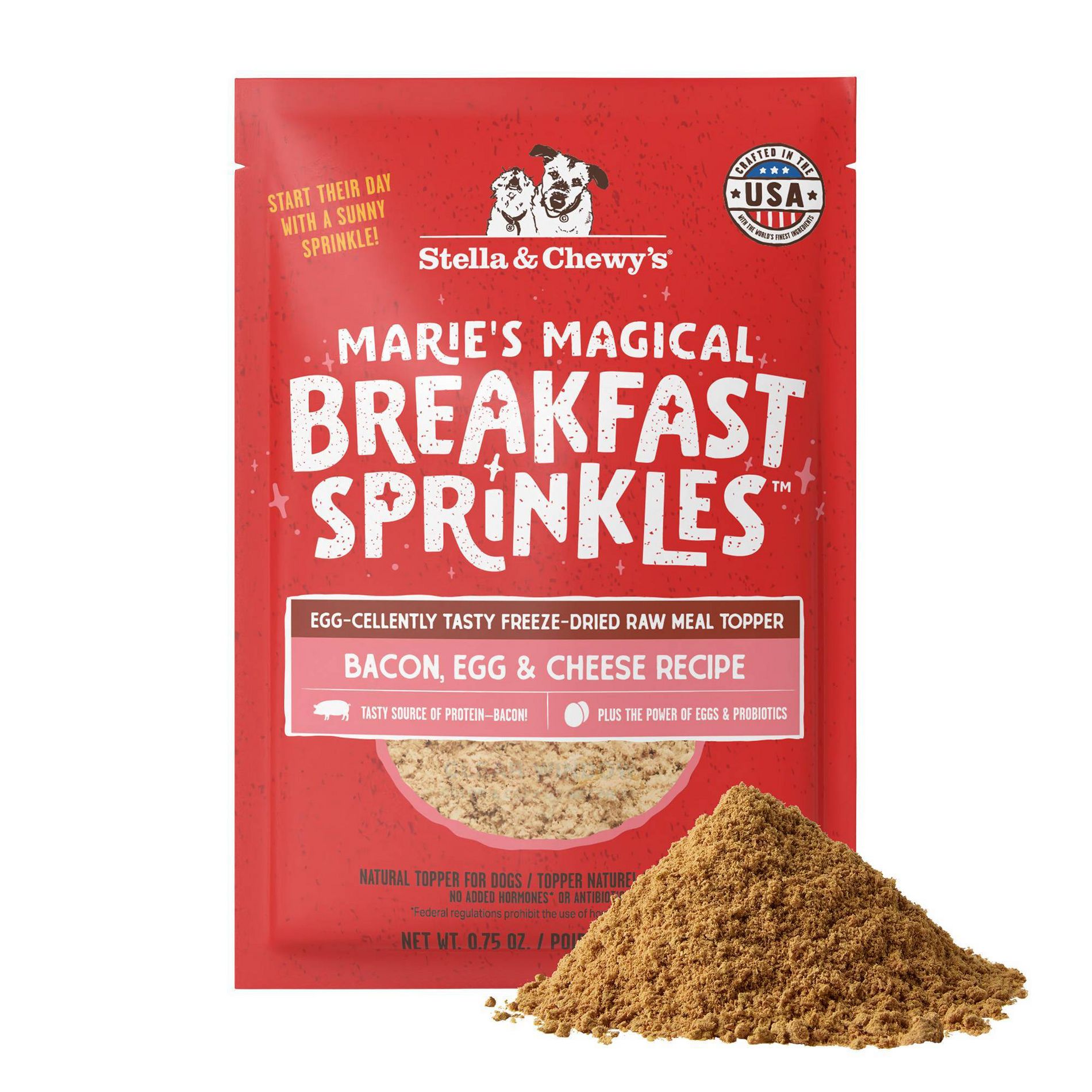 Stella & Chewy's Bacon, Egg and Cheese Freeze-Dried Pet Treats - 0.75oz