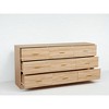 Mshliw Modern 9 Drawer Dresser for Bedroom with Golden Handles, Wide Chest of Drawers for Clothes Storage, Sturdy Engineered Wood Cabinet - 3 of 4