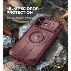 Dexnor for iPhone 16 Case with Slide Camera Cover - 1 of 3