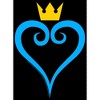 Men's Kingdom Hearts 1 Blue Heart Sweatshirt - 2 of 4