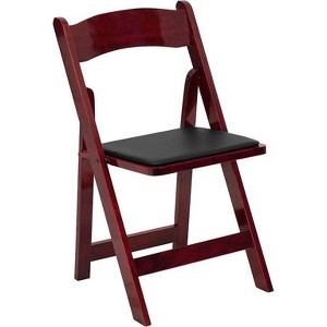 Riverstone Furniture Collection Folding Chair Mahogany, Brown