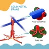 Vynxaria Kids Seesaw Swivel Teeter Totter with 360¡ã Spinning, 4 Seater Seesaw Outdoor Playground Equipment for Backyard, Boys and Girls Aged 3-8 - 3 of 4