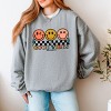 Simply Sage Market S.W.Smiley Checkered Good Vibes Smiley Face Sweatshirt - 2 of 4