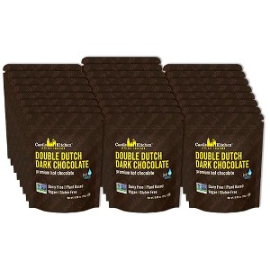 Castle Kitchen Hot Chocolate Sachets (25 Count) - Single Serve - Just Add Water - Dairy Free, Vegan 1oz Bulk Packets For A 6 oz Cup - Real Chocolate - 1 of 4