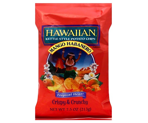 Hawaiian Mango Habanero Kettle Style Potato Chips - 7.5 oz