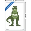 Trends International David Olenick - Love You Framed Wall Poster Prints - 3 of 4