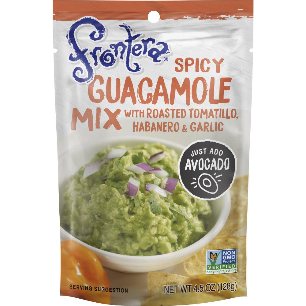 UPC 604183110541 product image for Frontera Spicy Gluten Free Guacamole Mix - 4.5oz | upcitemdb.com