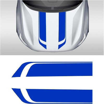TruAIR Car Hood and Body Stripe Decal Sticker Universal Fit