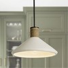 Capital Lighting Destin 1 - Light Pendant in  Dark Pewter - 2 of 3