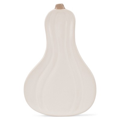 Nat & Jules Pumpkin Gourd Shaped 6.5 x 4 Inch Ceramic Spoon Rest: Cheerful Fall & Thanksgiving Decorations for Indoor Home Kitchen & Table D�cor &