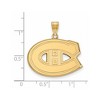 Black Bow Jewelry 14k Yellow Gold Montreal Canadiens NHL Large Pendant - 2 of 3