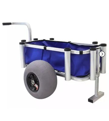 BOTE Mule Fishing Cart, Marine Grade Aluminum, Rod Holder, Universal Beach  Wagon, Transportation System, Supreme Durability & Performance, Utility