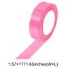 Unique Bargains Ribbons for Crafts Satin Decorative Multipurpose for Gift Wedding and Hair Accessories Polyester 866.14"x0.98" 1 Pc - 3 of 4