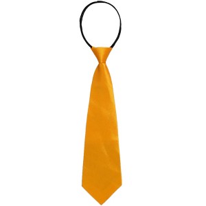Allegra K Men's Pre Tied Formal Casual Zipper Solid Color Adjustable 8cm-wide Tie - 1 of 4