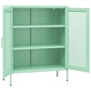 VidaXL Storage Cabinet Mint 31.5"x13.8"x40" Steel - 4 of 4