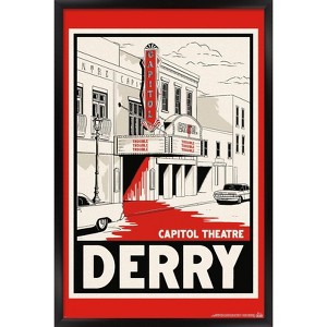 Trends International IT: Welcome to Derry (2025) - Capitol Theatre Framed Wall Poster Prints - 1 of 4