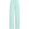 Lands' End Women's Serious Sweats High Rise Relaxed Straight Leg Pants - 3 of 4