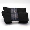 GENTLEAGU Men's Viscose Bamboo Dress Socks - Lightweight & Breathable Crew Socks, Soft & Stretchable, 48 Pairs Wholesale Bulk Pack - 4 of 4