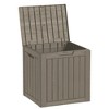 Chic Crate - 17.09'' W 30 Gallons Water Resistant Resin Lockable Deck Box - 3 of 4