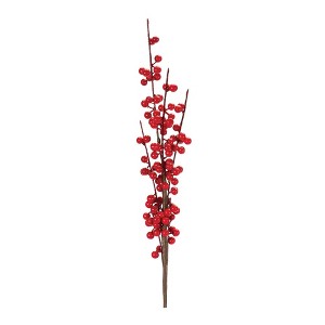 Melrose Ilex Berry Stem (Set of 2) - 1 of 3