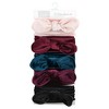 Hudson Baby Infant Girl Cotton and Synthetic Headbands, Velvet Knot, 0-24 Months - 2 of 4