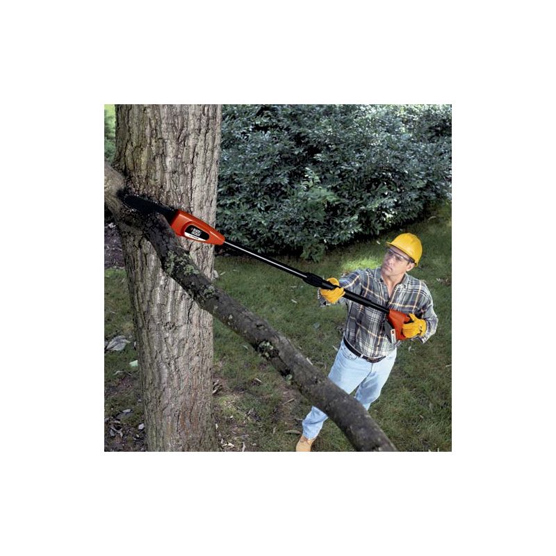 Black & Decker LPP120B 20V MAX Lithium-Ion 8 in. Cordless Pole Saw (Tool Only), 6 of 8